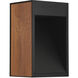 Timber 7 watt Wood Outdoor Bollard